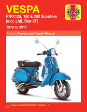 Vespa P/px 125 150 200 Scooters 78 - 17 By Haynes Publishing