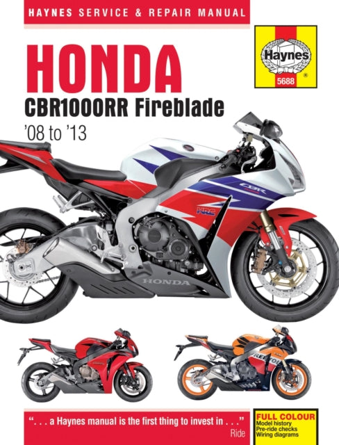 Honda Cbr100rr Fireblade 2008-2013