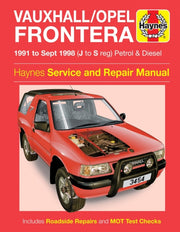 Vauxhall Opel Frontera 91 To 98