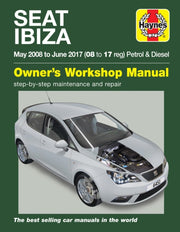 Seat Ibiza Petrol & Diesel 08-17 By Haynes Manuals