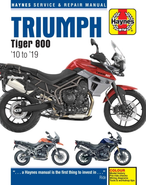 Triumph Tiger 800 (10 -19): 2010 To 2019