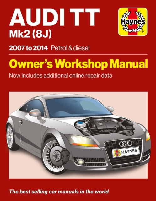 Audi Tt Mk2 8j 2007 To 2014 Petrol D