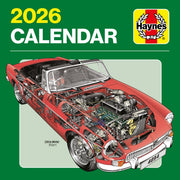 Haynes Calendar 2026 By Haynes Publishi