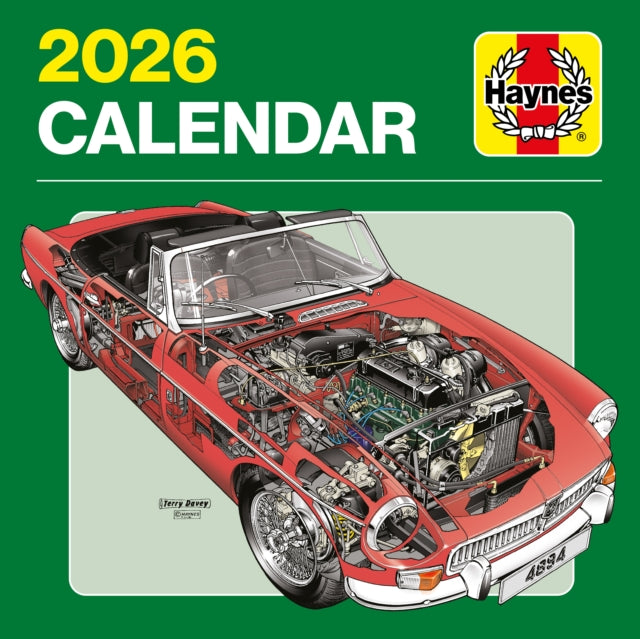 Haynes Calendar 2026 By Haynes Publishi
