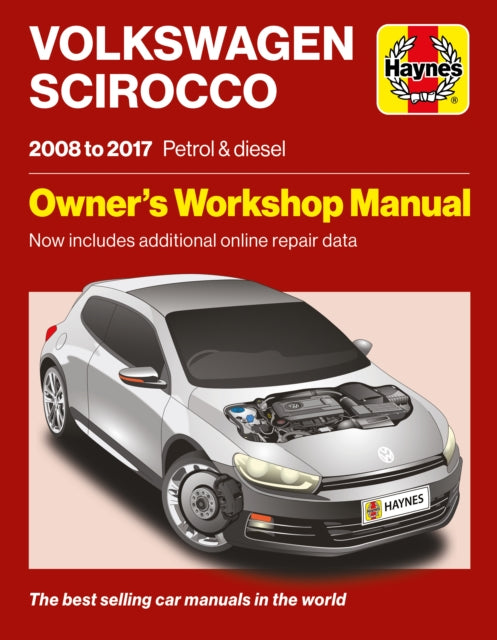 Volkswagen Scirocco 2008 To 2017 Petrol