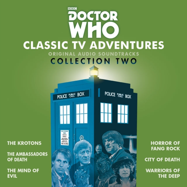 Doctor Who Classic Tv Adventrs Coll 2/cd By Holmes, Robert
