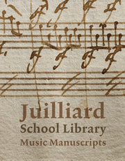 Juilliard School Library Music Manu