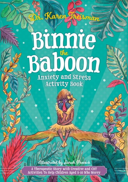 Binnie The Baboon Anxiety/stress Activit