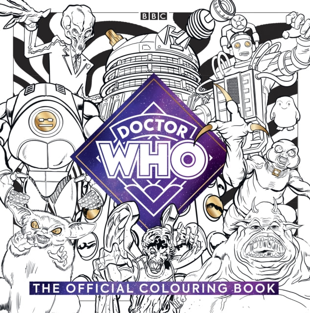 Official Doctor Who Colouring Book By Collins, Mike