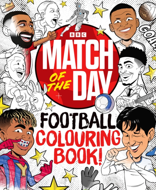 Match Of The Day Football Colouring Book