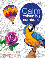 Calm Colour By Number Book By Woodroffe, David