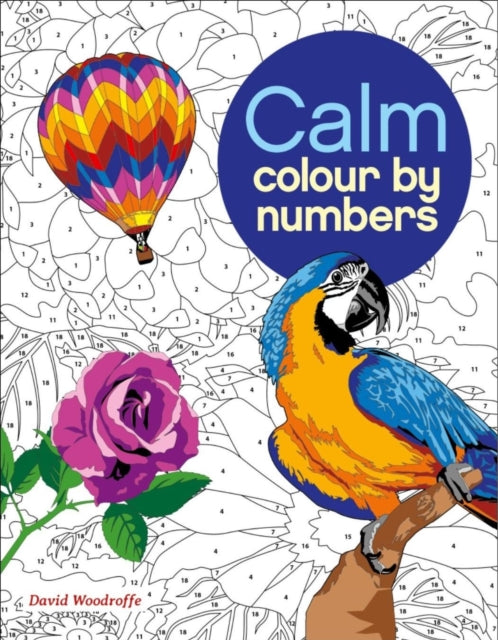 Calm Colour By Number Book