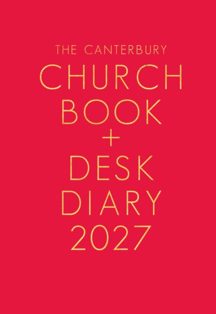 Canterbury Church Book & Desk Diary 2027