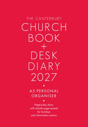 Canterbury Church Book & Desk Diary 2027