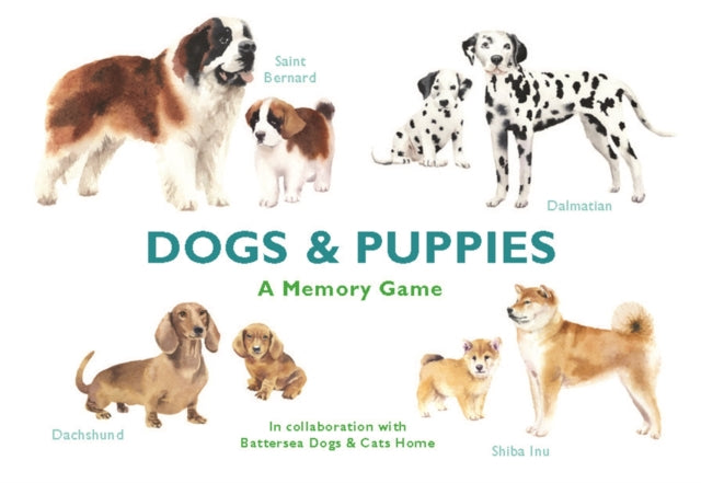 Dogs & Puppies A Memory Game By Battersea Cats/dogs