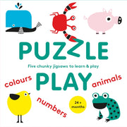 Puzzle Play Five Chunky Jigsaws To Learn