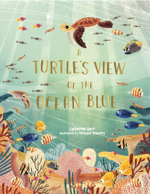 A Turtles View Of The Ocean Blue