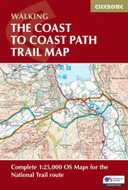 Coast To Coast Path National Trail Map By Marsh, Terry