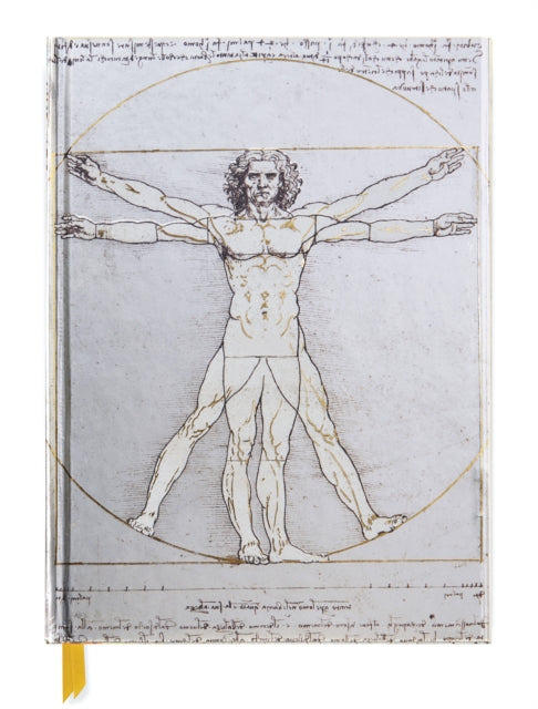 Sketch Book Leonardo Da Vinci Vitruvian