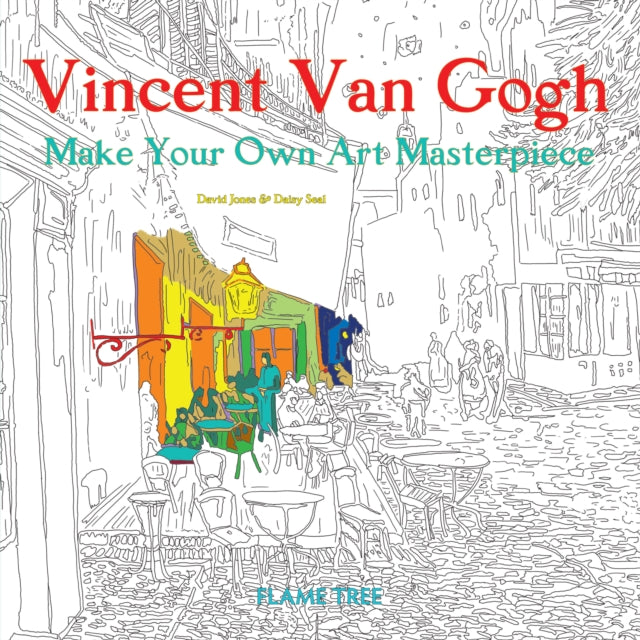 Vincent Van Gogh Art Colouring Book
