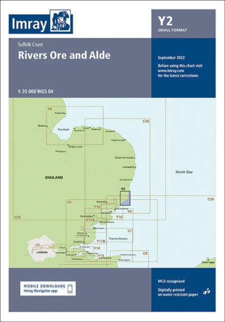 Chart Y2 Rivers Ore & Alde