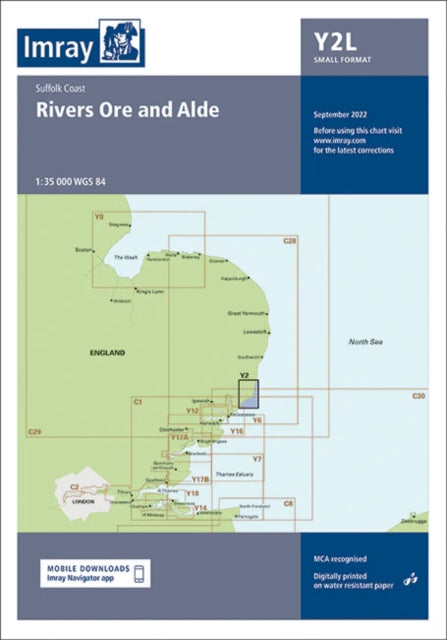 Laminated Chart Y2 Rivers Ore & Alde