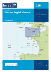 C10 Western English Channel Passage Char By Imray