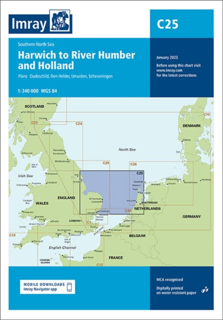C25 Harwich To River Humber & Holland