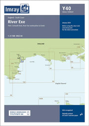 Imray Chart Y40 River Exe Small Format