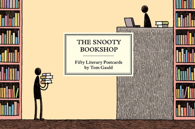 Snooty Bookshop: Fifty Literary Postcard By Gauld, Tom