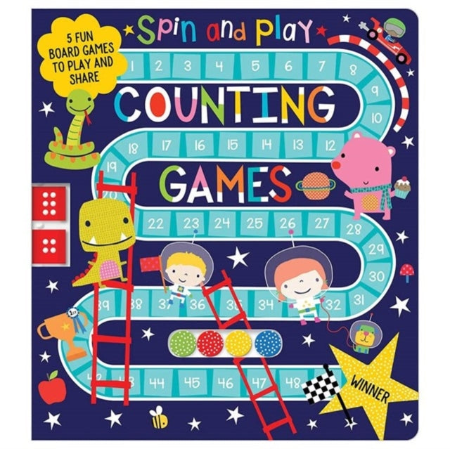 Board Book Spin & Play Counting Games