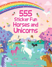 555 Sticker Fun Horses Unicorns