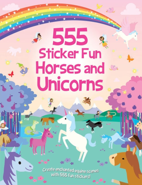 555 Sticker Fun Horses Unicorns