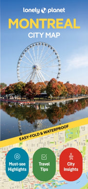 Lonely Planet Montreal City Map 2