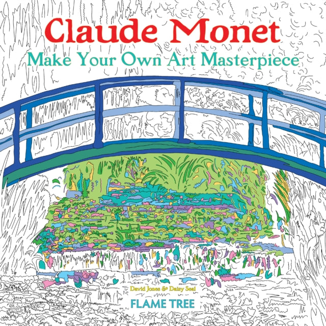 Claude Monet Art Colouring Book By Seal, Daisy