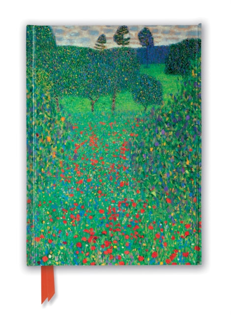 Gustav Klimt Poppy Field Journal