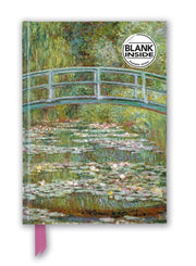 Claude Monet Bridge Over A Pond Journal