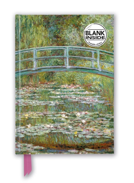 Claude Monet Bridge Over A Pond Journal