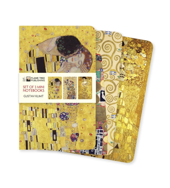 Mini Notebook Set Gustav Klimt Ftnbp 03