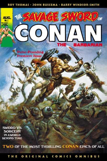 Savage Sword Of Conan/orig Comics Omni 1 By Thomas, Roy