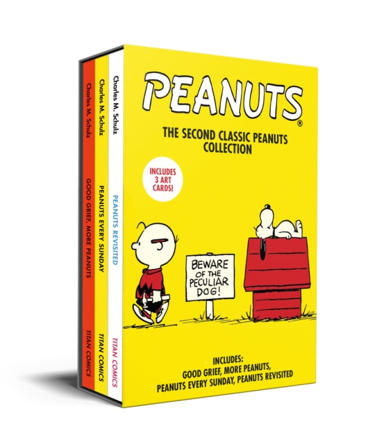 Peanuts Boxed Set X3 Books By Schulz, Charles