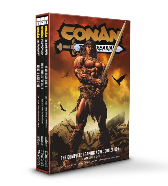 Conan The Barbarian 1-3 Slipcase Set