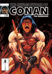 Savage Sword Of Conan Original/omni V12 By Dixon, Chuck