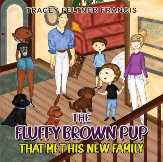 Fluffy Brown Pup That Met His New Family By Feltner Francis, Tra
