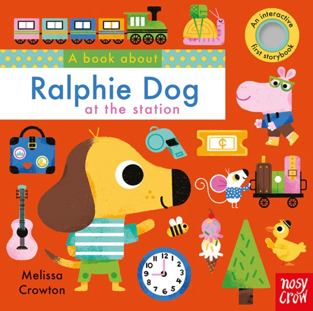 Ralphie Dog At The Station