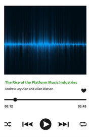 Rise Of The Platform Music Industries By Leyshon, Andrew