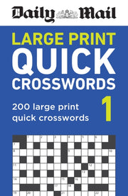 Daily Mail Large Print Quick Crosswords