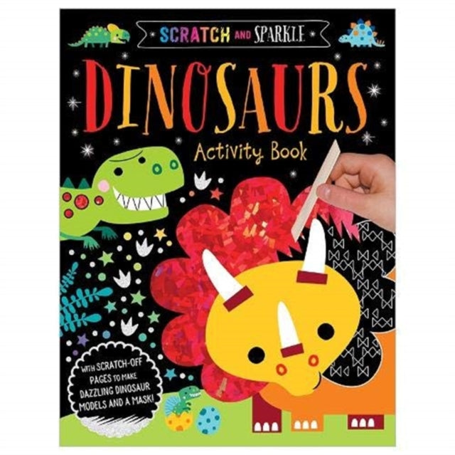 Scratch & Sparkle Dinosaurs Activity Boo