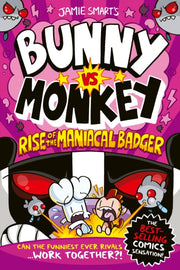 Bunny Vs Monkey Rise Of/maniacal Badger By Smart, Jamie