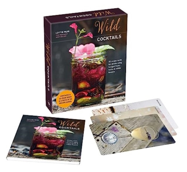 Wild Cocktails Deck 50 Recipe Cards